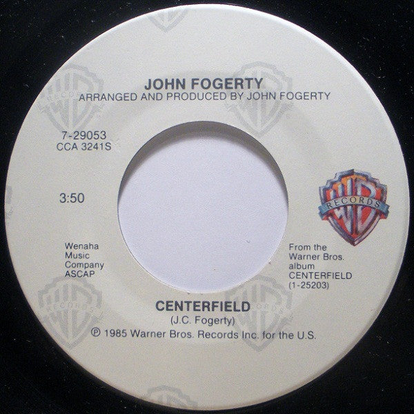 John Fogerty : Rock And Roll Girls / Centerfield (7", Single, Spe)