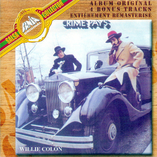 Willie Colón : Crime Pays (CD, Comp, RE, RM)