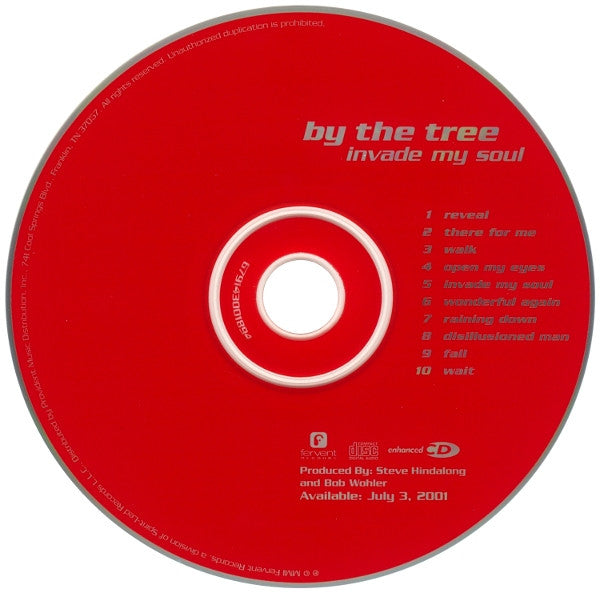 By The Tree : Invade My Soul (CD, Album, Enh, Promo)