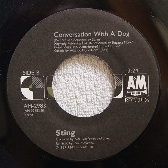 Sting : We'll Be Together (7", Single, Pre)