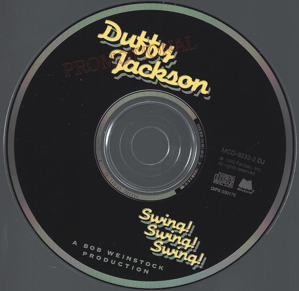 Duffy Jackson : Swing! Swing! Swing! (CD, Album, Promo, RM)