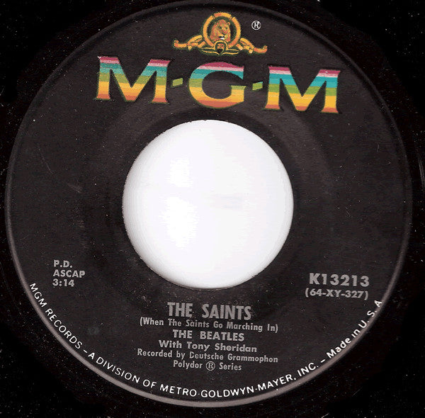 The Beatles With Tony Sheridan : My Bonnie (7", Single, RE)