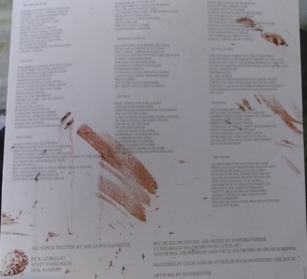 The Lion's Daughter : Skin Show (LP, Album, Ltd, Whi)