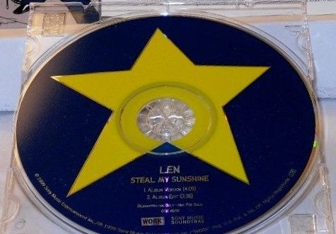Len : Steal My Sunshine (CD, Single, Promo)