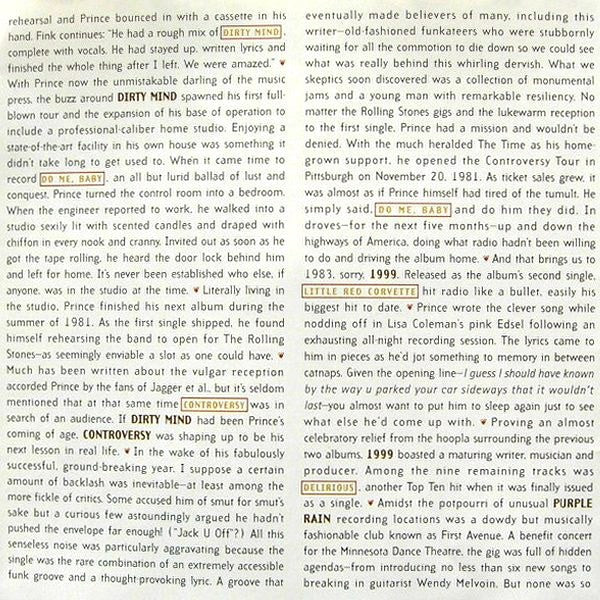 Prince : The Hits 2 (CD, Comp, ARC)