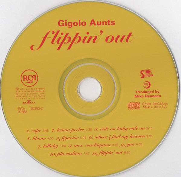 Gigolo Aunts : Flippin' Out (CD, Album)