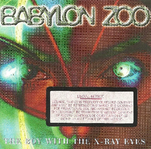 Babylon Zoo : The Boy With The X-Ray Eyes (CD, Album, Promo)