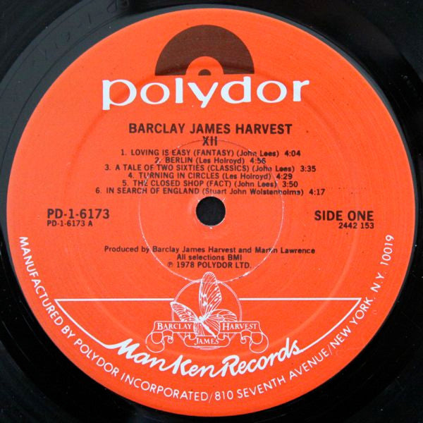 Barclay James Harvest : XII (LP, Album)