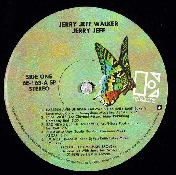 Jerry Jeff Walker : Jerry Jeff (LP, Album, SP )