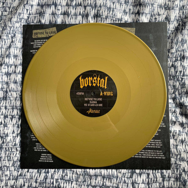 Borstal (4) : At Her Majesty’s Pleasure (12", EP, Ltd, Gol)