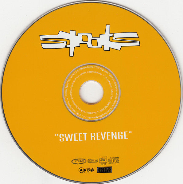 Spooks : Sweet Revenge (CD, Single, Promo)