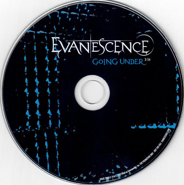 Evanescence : Going Under (CD, Single, Promo)