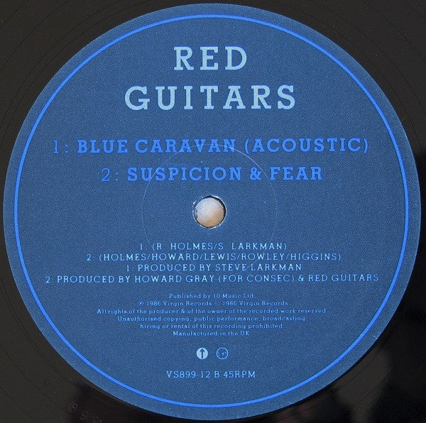 Red Guitars : Blue Caravan (12")