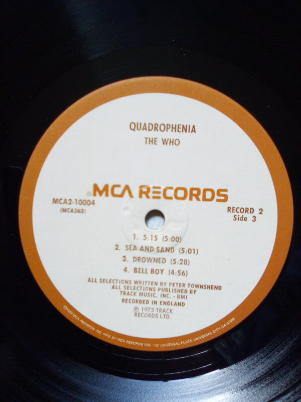 The Who : Quadrophenia (2xLP, Album, RP, Gat)