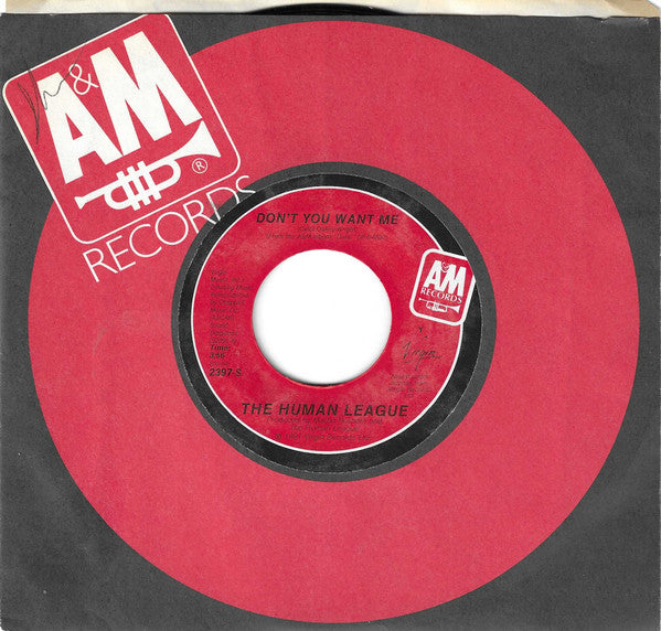 The Human League : Don't You Want Me / Seconds (7", Single, Styrene, Ter)
