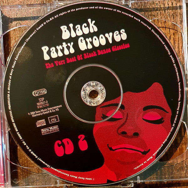 Various : Black Party Grooves - The Very Best Of Black Dance Classics (2xCD, Comp, Smplr)