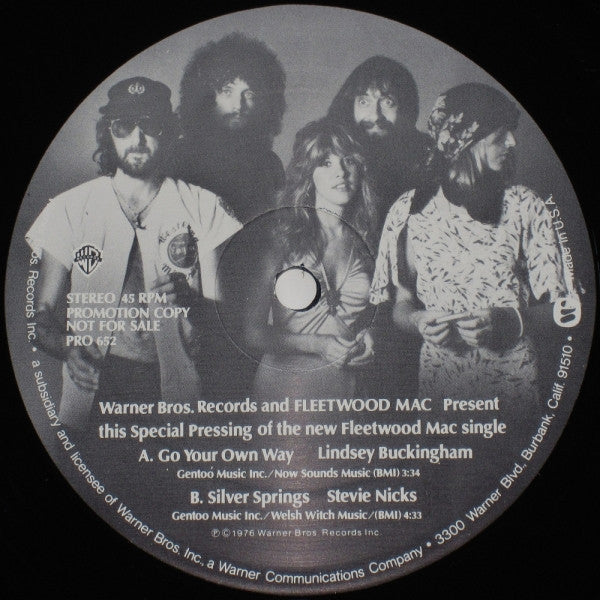 Fleetwood Mac : Go Your Own Way (12", Mono, Promo)