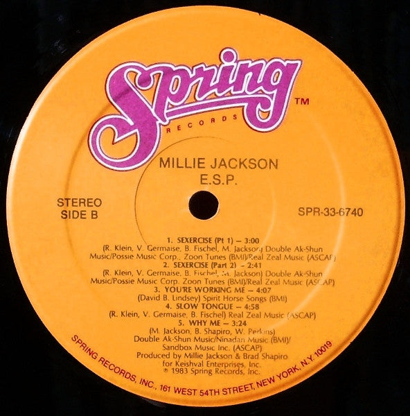 Millie Jackson : E.S.P. (Extra Sexual Persuasion) (LP, Album)