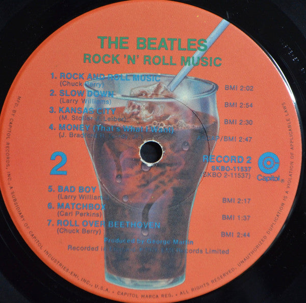 The Beatles : Rock 'N' Roll Music (2xLP, Comp)