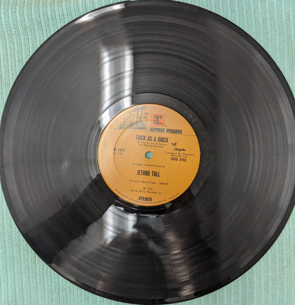 Jethro Tull : Thick As A Brick (LP, Album, Ter)