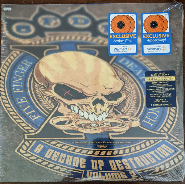 Five Finger Death Punch : A Decade Of Destruction Volume 2 (2xLP, Comp, S/Edition, Amb)