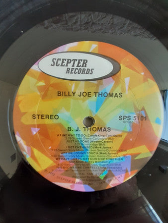 B.J. Thomas : Billy Joe Thomas (LP, Album)
