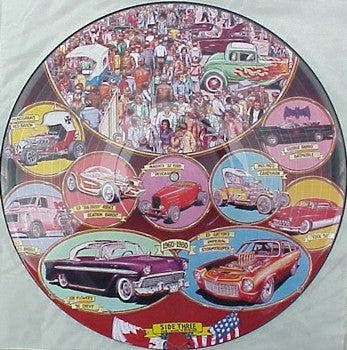 Robert Williams (15), Various : Chrome, Smoke & Fire - A Compilation Of Hot Rod Music By Robt. Williams (2xLP, Comp, Pic)