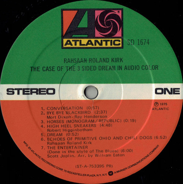 Roland Kirk : The Case Of The 3 Sided Dream In Audio Color (2xLP, Album, PR)