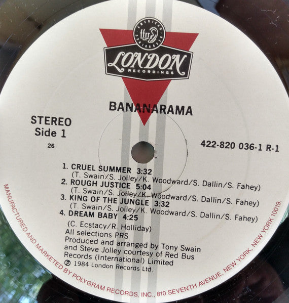 Bananarama : Bananarama (LP, Album, PRC)