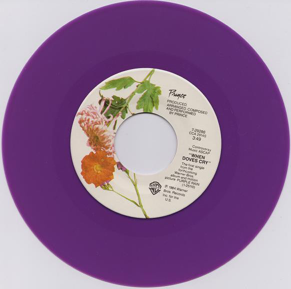 Prince : When Doves Cry (7", Single, Pur)