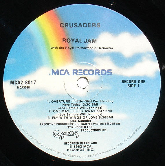 The Crusaders With B.B. King & Royal Philharmonic Orchestra : Royal Jam (2xLP, Album)