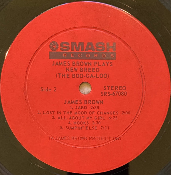 James Brown : Plays New Breed (The Boo-Ga-Loo) (LP, Album, Mer)