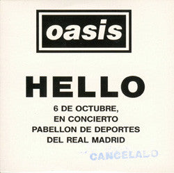 Oasis (2) : Hello (CD, Promo)