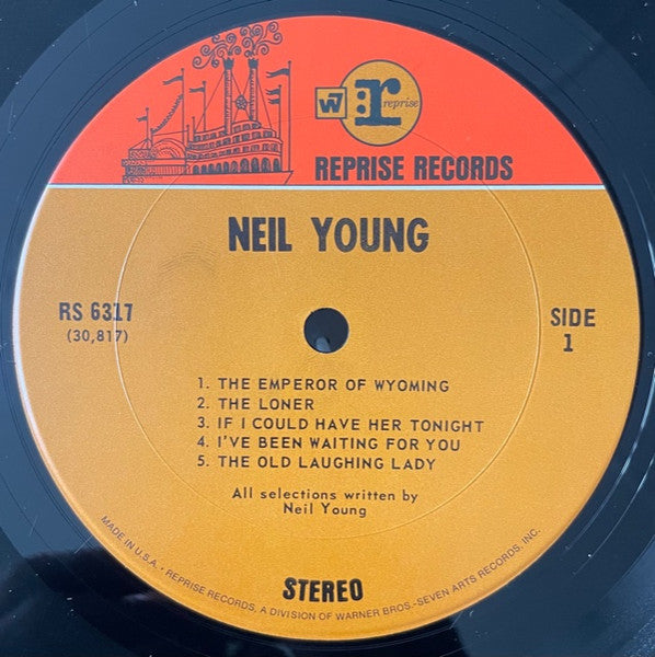 Neil Young : Neil Young (LP, Album, Ter)