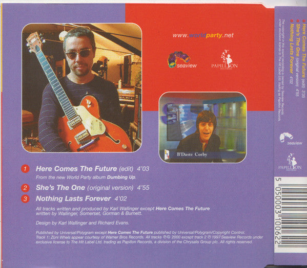 World Party : Here Comes The Future (CD, Single)
