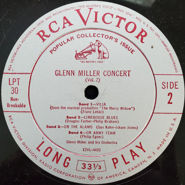 Glenn Miller And His Orchestra : Glenn Miller Concert (Vol. 2) (10")