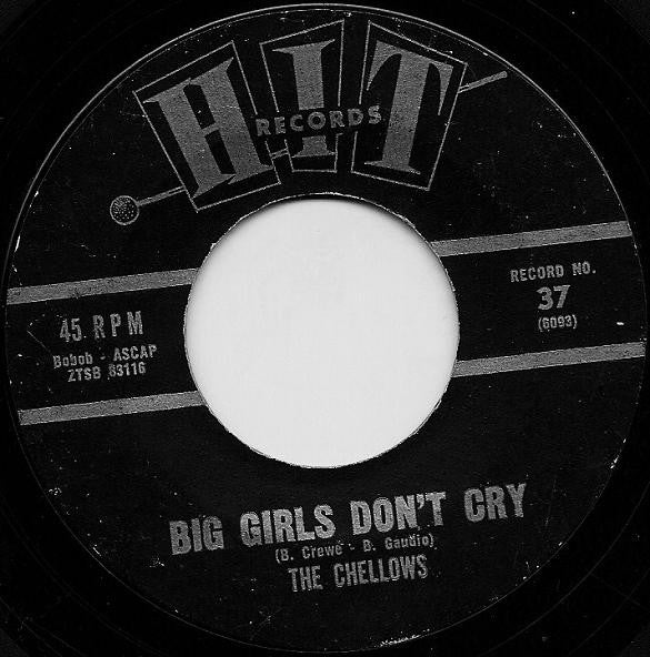 Sandy Atkinson / The Chellows : Mama Sang A Song / Big Girls Don't Cry (7", Mono)