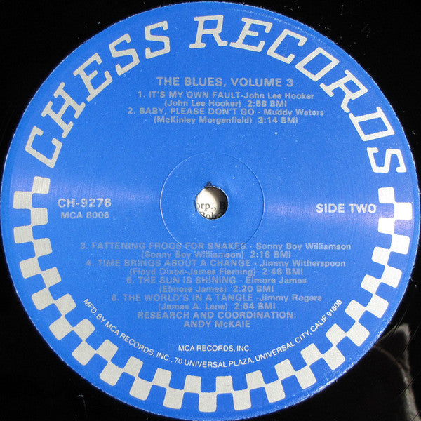 Various : The Blues Volume 3 (LP, Comp, RE)