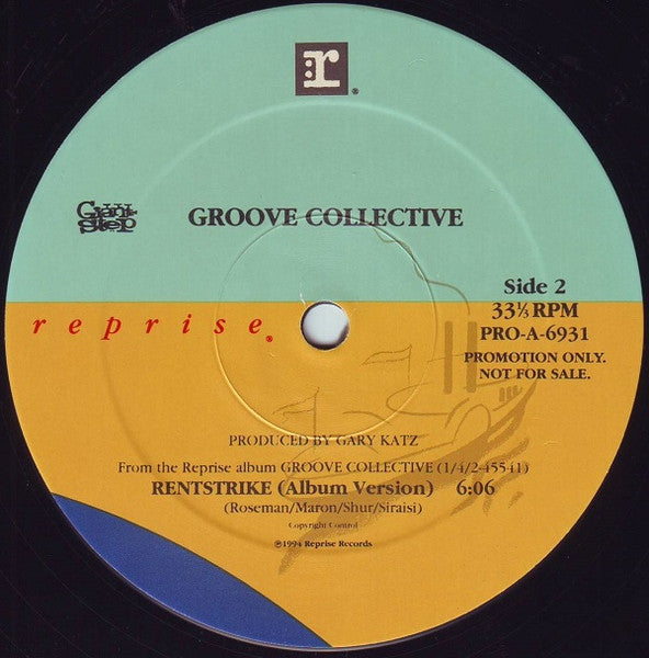 Groove Collective : Rentstrike (12", Promo)