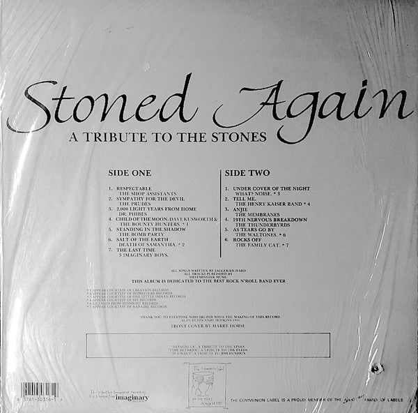 Various : Stoned Again (A Tribute To The Stones) (LP, Comp)