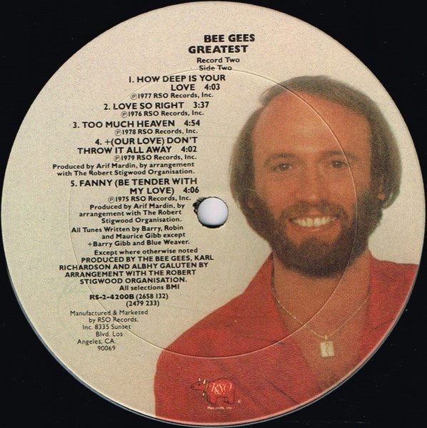 Bee Gees : Greatest (2xLP, Comp)