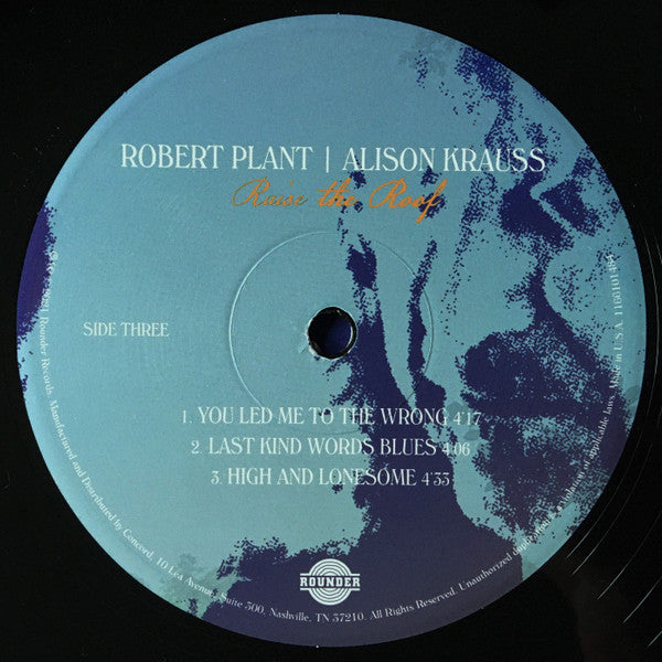 Robert Plant | Alison Krauss : Raise The Roof (2xLP, Album, Ltd, Alt)