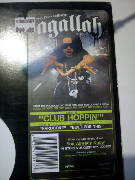 The Don Bishop : Club Hoppin' / Hardcore / Built For This (12")