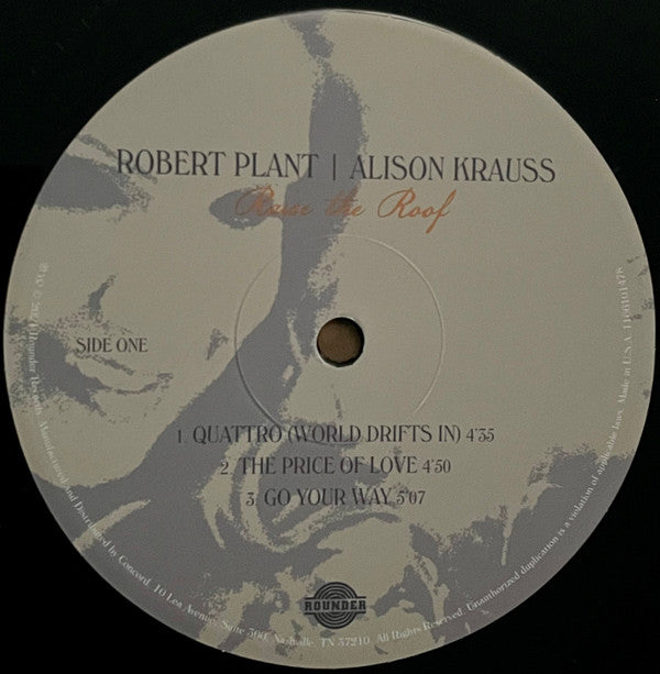 Robert Plant | Alison Krauss : Raise The Roof (2xLP, Album, Alt)