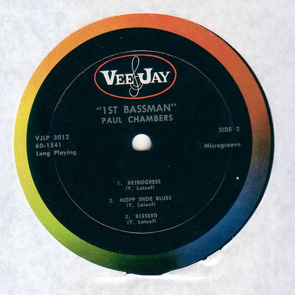 Paul Chambers (3) : 1st Bassman (LP, Album, Mono)