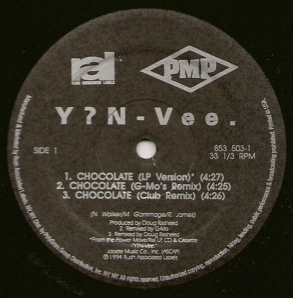 Y.N.V. : Chocolate (12")