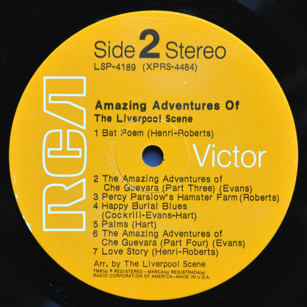 Liverpool Scene : Amazing Adventures Of The Liverpool Scene (LP, Album)