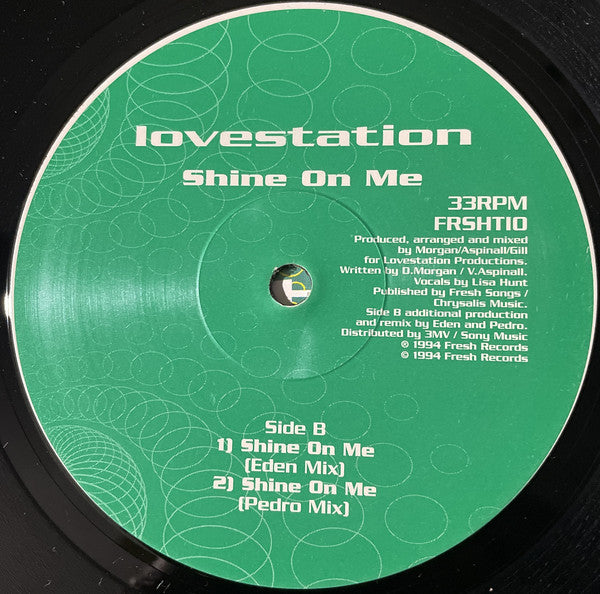 Lovestation : Shine On Me (12")