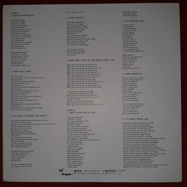 Ten Years After : A Space In Time (LP, Album, RE)