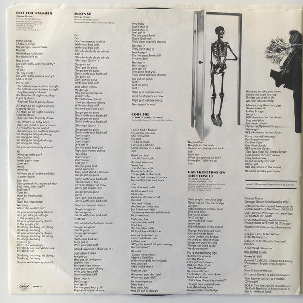 George Clinton : R&B Skeletons In The Closet (LP, Album, All)